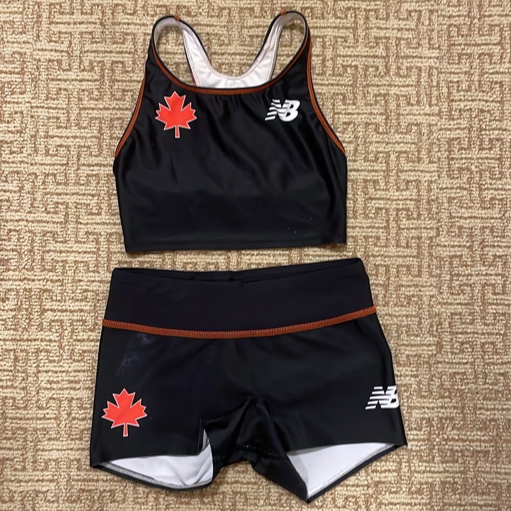 New Balance Running Top & Short Set